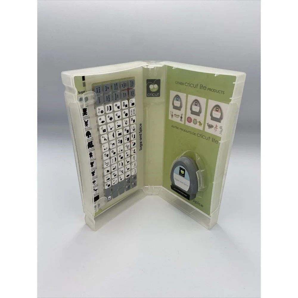 Cricut Sugar & Spice Cartridge - Complete with Box and Manual 2000151